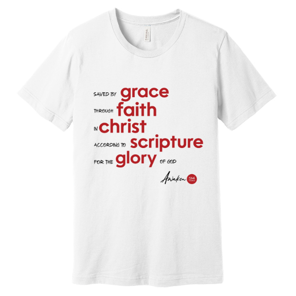 "Saved by Grace" T-Shirt – Bold Faith. Clear Message.