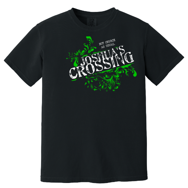 Throwback Logo (Green) Comfort Colors Tee