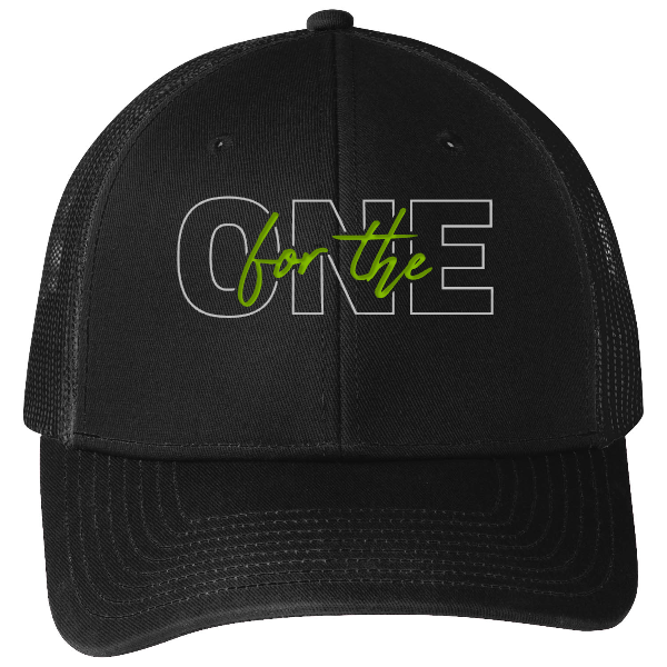 For the ONE Snapback Trucker Cap