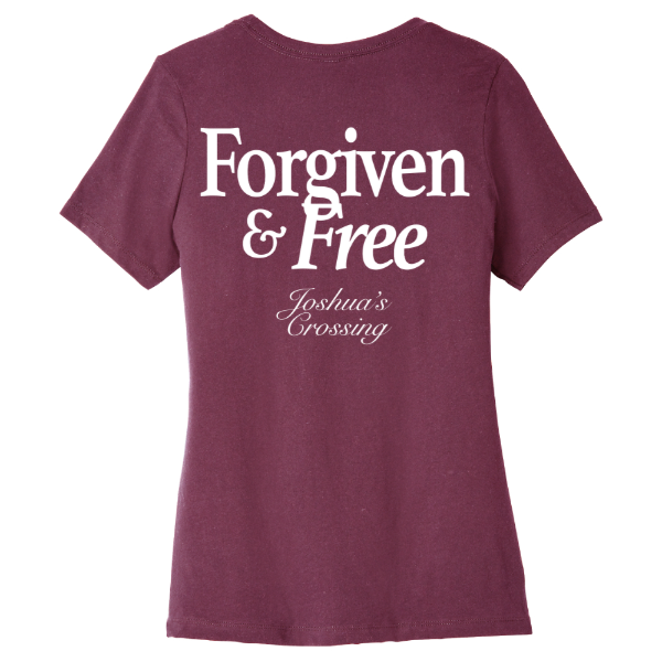"Forgiven and Free" Women's Relaxed Tee