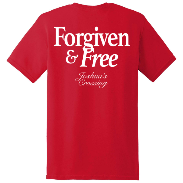 "Forgiven and Free" Basic Tee