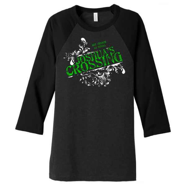 Throwback Logo 3/4-Sleeve Baseball Tee