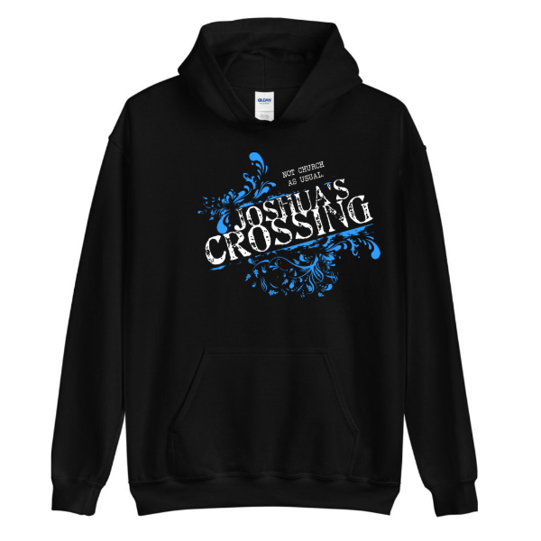 Throwback Logo (Blue) Heavy Hoodie