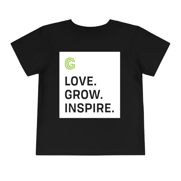 Toddler Love Grow Inspire Block Tee