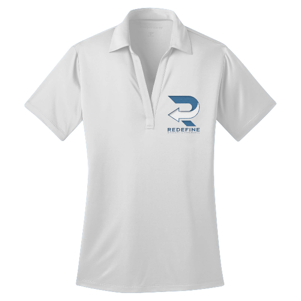 Redefine Standard Logo Ladies Port Authority Silk Touch Performance Polo