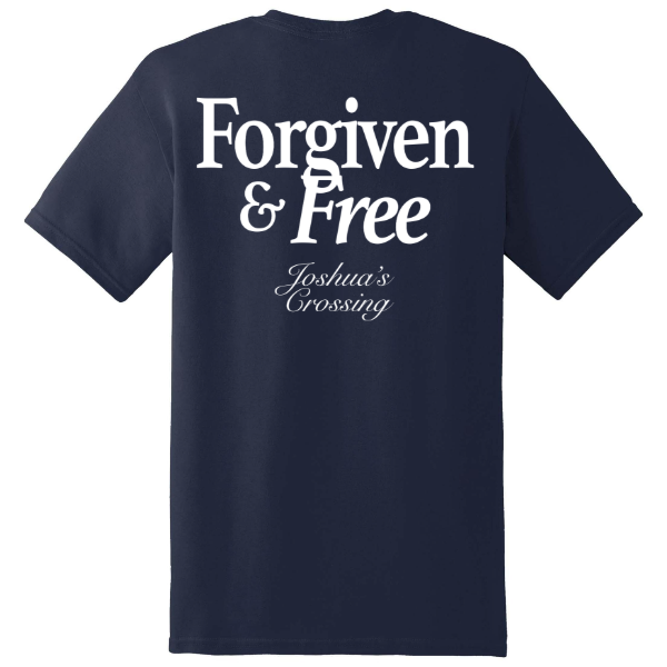 "Forgiven and Free" Comfort Colors Tee