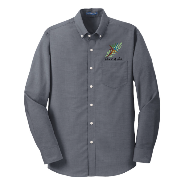 Long Sleeve Button Down (Embroidery)