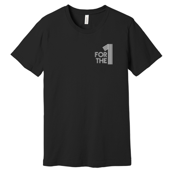 For the ONE "Unite Us" Lyrics Short Sleeve Tee