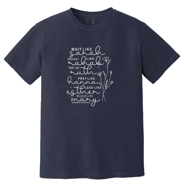 WOMEN OF FAITH Comfort Colors Heavyweight Tee