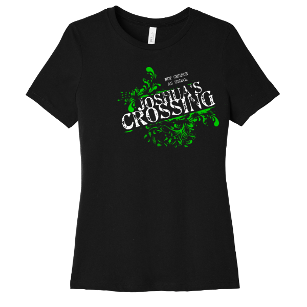 Throwback Logo (Green) Women's Relaxed Tee