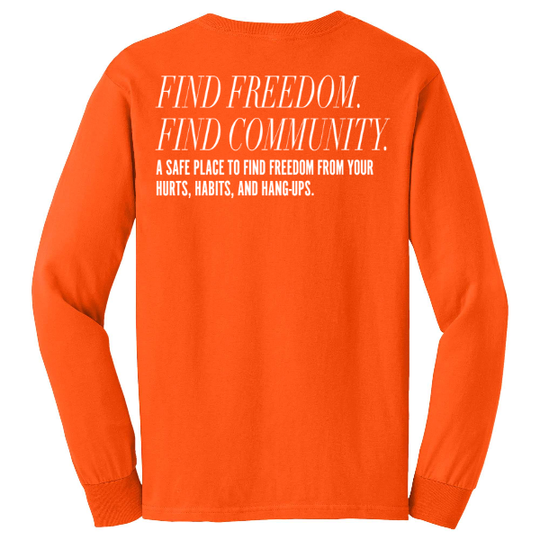 Celebrate Recovery Long Sleeve Tee