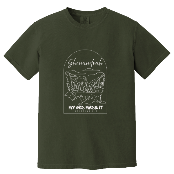 Shenandoah MY GOD MADE IT / Comfort Colors Heavyweight Tee