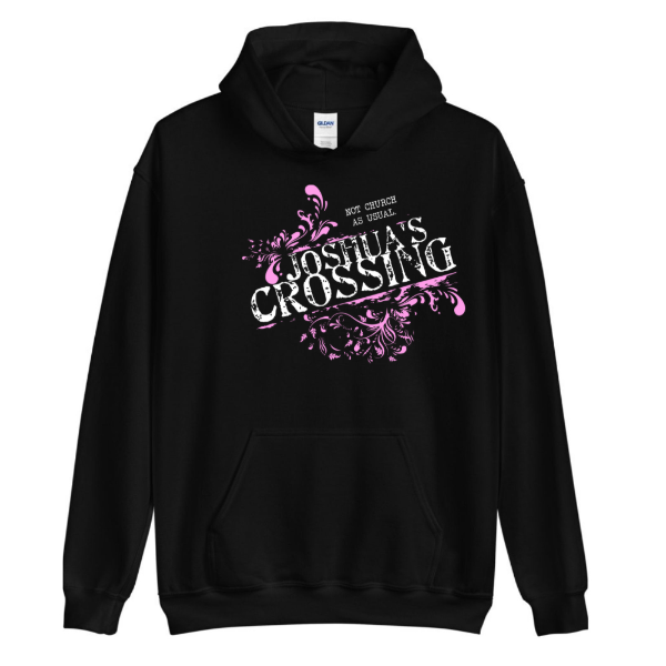 Throwback Logo (Pink) Heavy Hoodie