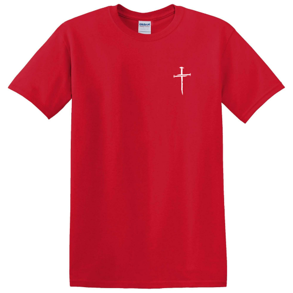 Gildan Heavy Cotton T-Shirt - 3 Nails Cross