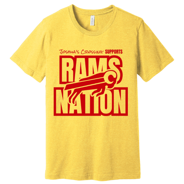 JC x Rams (Red) Heather Tee