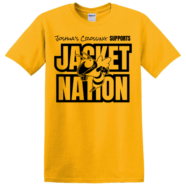 JC x Yellow Jackets (Black) Basic Tee