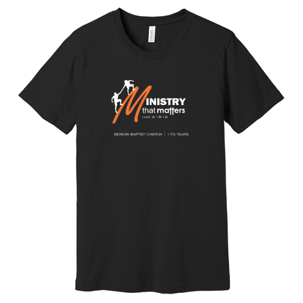 Ministry Matters | Short-Sleeve Tee (Black)