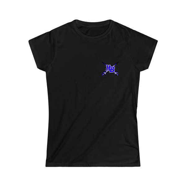 Hammond Baptist Schools Swordsmen Softstyle Ladies T-Shirt