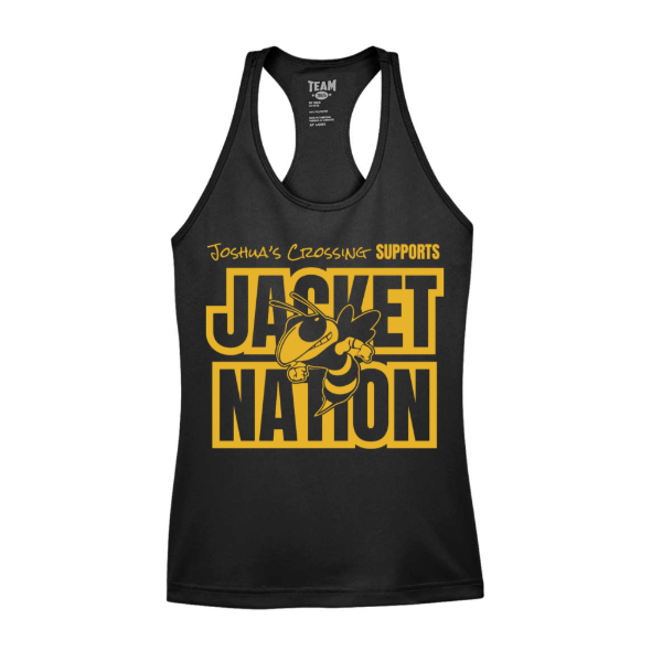 JC x Yellow Jackets Ladies' Racerback Tank