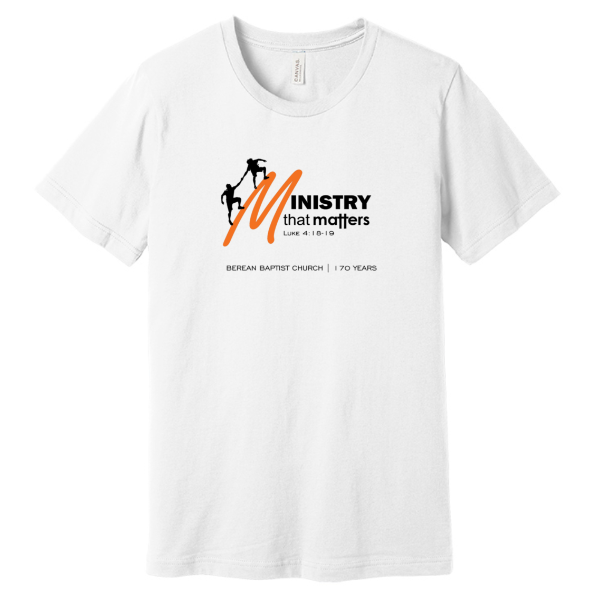 Ministry Matters | Short-Sleeve Tee (White)