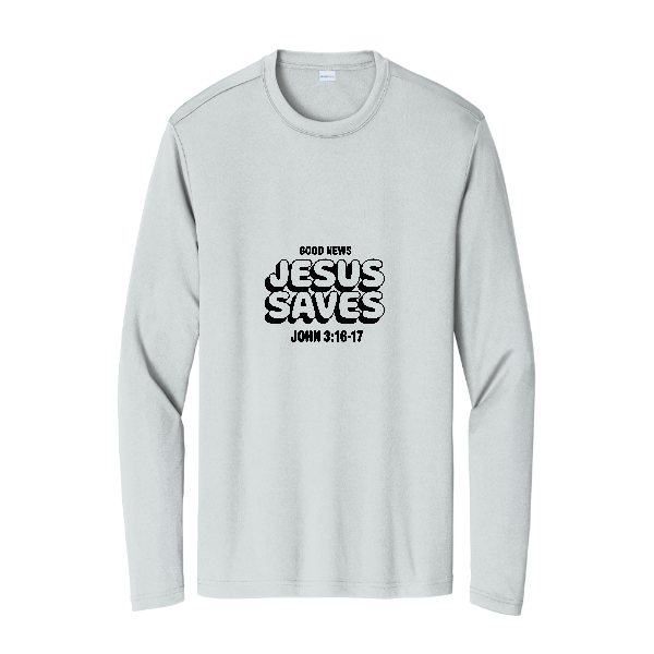 "Jesus Saves" FBC Sport-Tek Long Sleeve Tee
