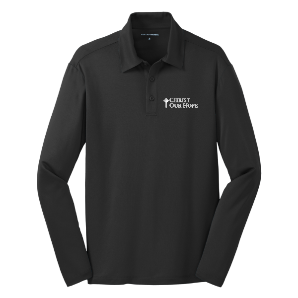 Port Authority Silk Touch Performance Long Sleeve Polo
