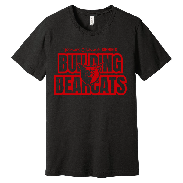 JC x Bearcats (Maroon) Heather Tee
