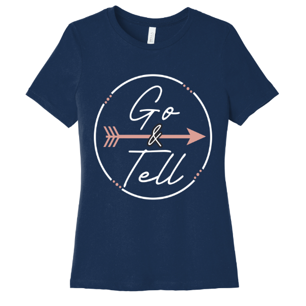 Women of JC 2024 Navy Women's Relaxed Tee