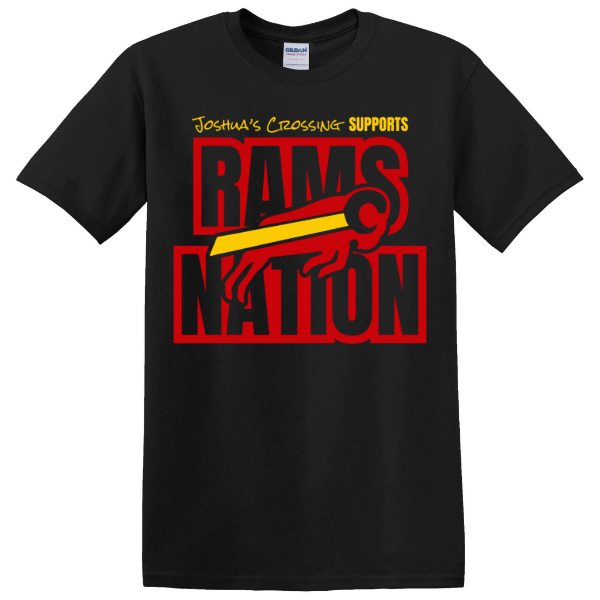 JC x Rams (Red + Yellow) Basic Tee