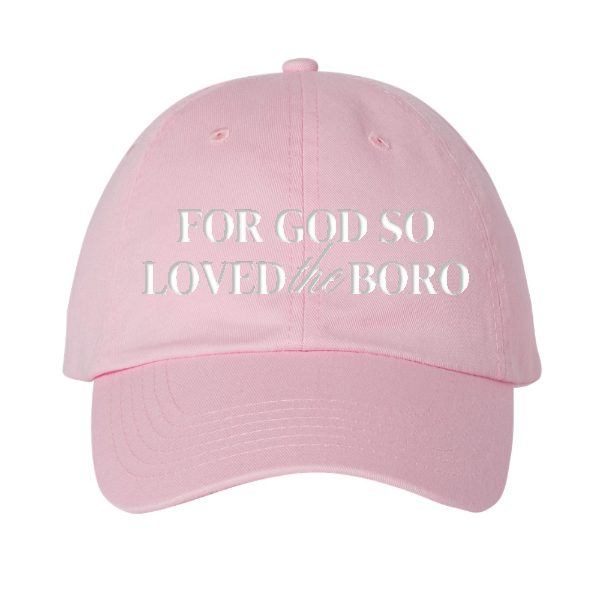 For God So Loved Hat-Embroidery