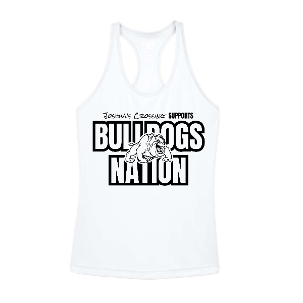 JC x Bulldogs Ladies' Racerback Tank