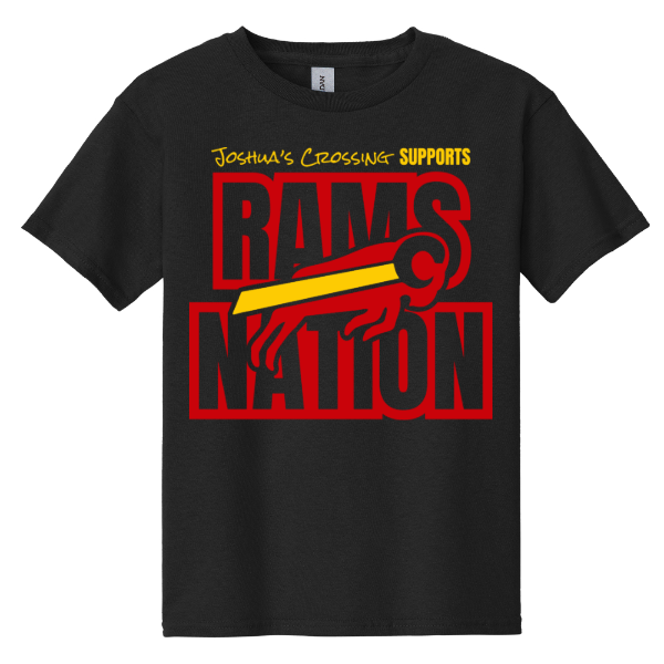JC x Rams (Red + Yellow) Youth Tee