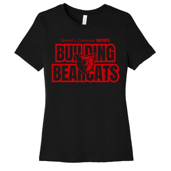 JC x Bearcats (Maroon) Women's Relaxed Tee
