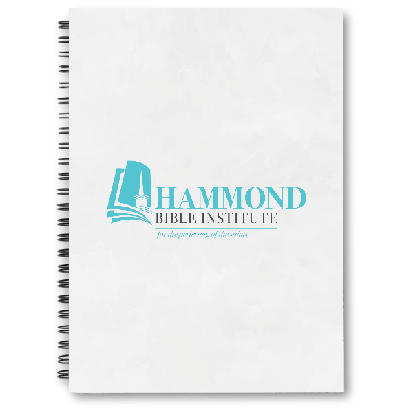 Hammond Bible Institute Spiral Bound Notebook