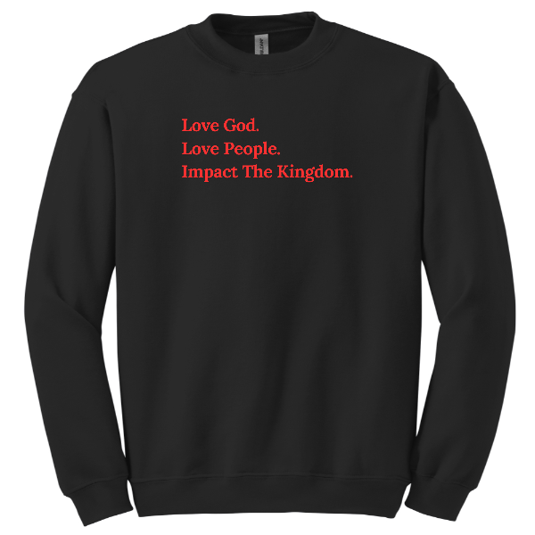 Love God, Love People Crew Neck