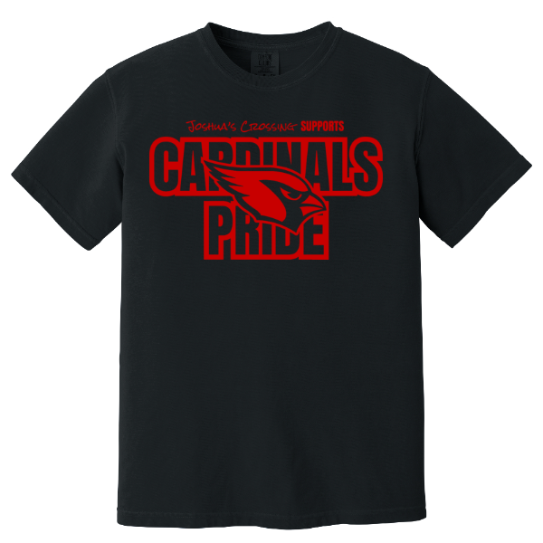 JC x Cardinals (Red) Comfort Colors Tee