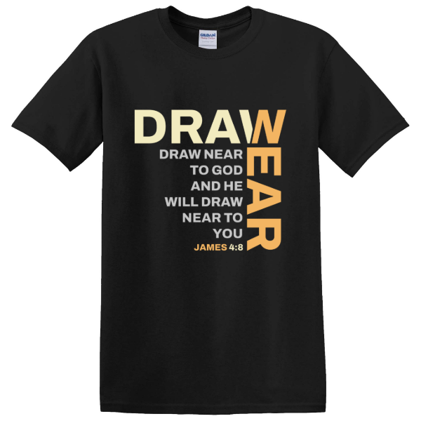 "Draw Near" Gildan Heavy Cotton Tee