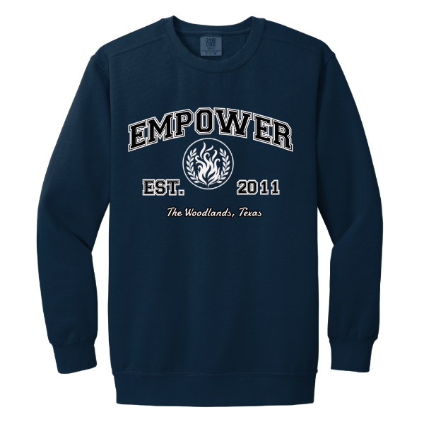 Comfort Colors Lightweight Fleece Crewneck Sweatshirt