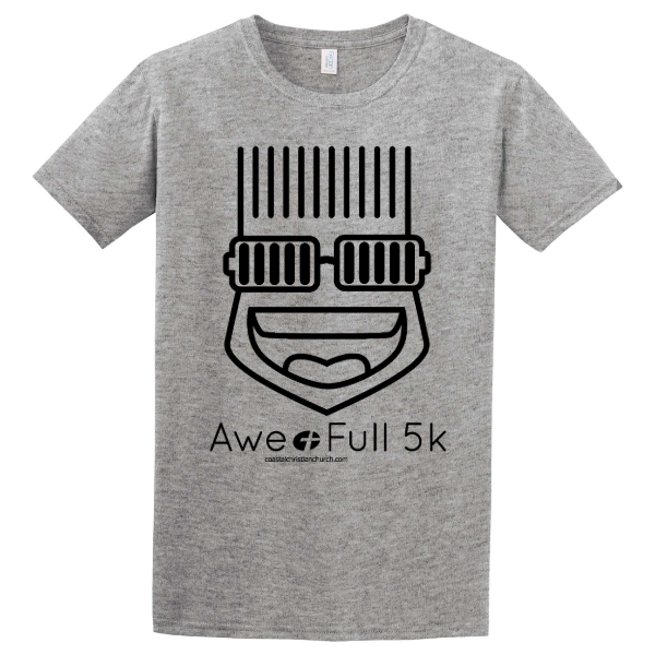 Awe-full 5k Gildan Softstyle T-Shirt