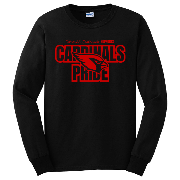 JC x Cardinals (Red) Long Sleeve Tee