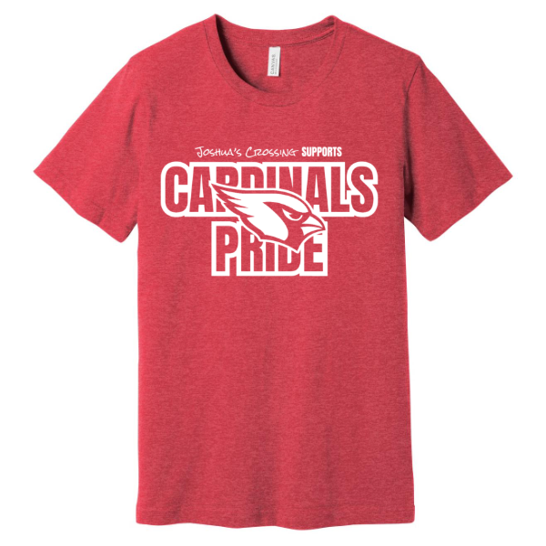 JC x Cardinals (White) Heather Tee