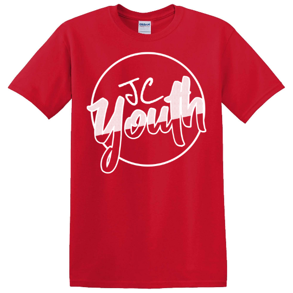 JC Youth One-Color Logo Basic Tee