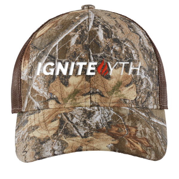 Port Authority Structured Camouflage Mesh Back Cap