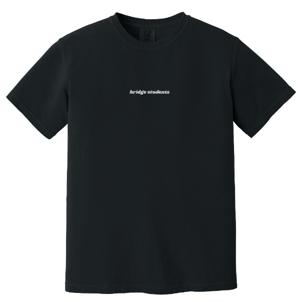 Bridge Students Embroidery - Heavyweight Tee
