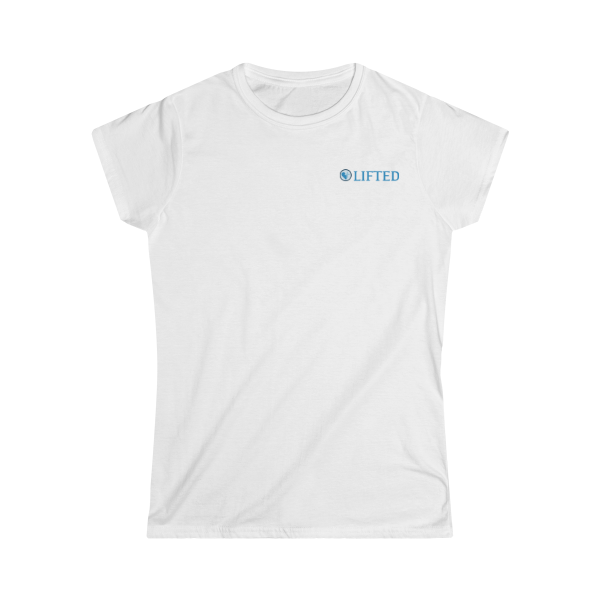 Lifted branded tee (ladies)