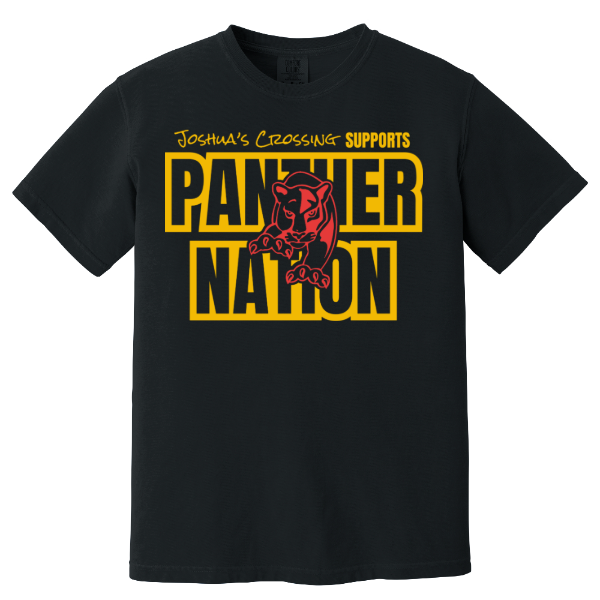 JC x Panthers Comfort Colors Tee