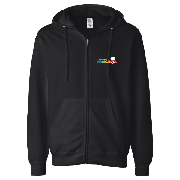 Preschool Midweight Zip Up Hooded Sweatshirt