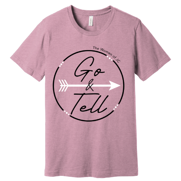 Women of JC 2024 Pink Heather Tee