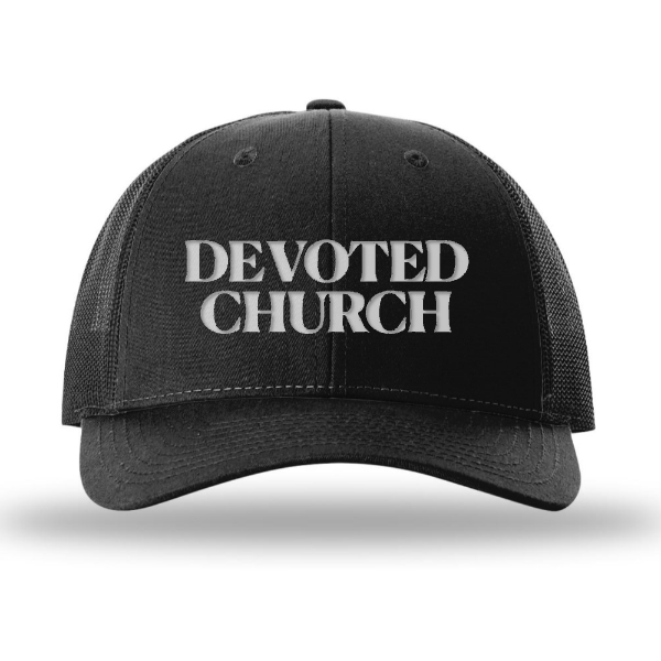 Devoted Church Low Trucker Cap Richarson Low Pro Trucker Cap