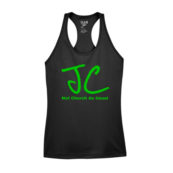 JC Logo w/ Tagline Ladies Performance Tank
